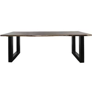 Home67 - Eettafel Mats 200 cm - u poot - Boomstamblad