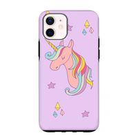 Roze eenhoorn: iPhone 12 mini Tough Case