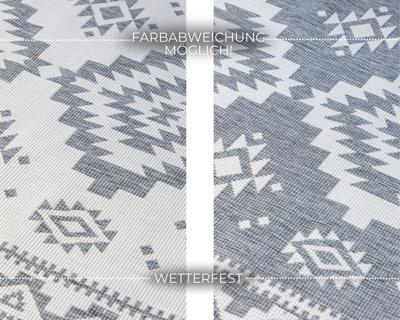 Hanse Home - Elle Decoration Gemini In- and Outdoor Reversible Rug Dynamic Silver - 200x290 cm