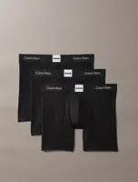 Calvin Klein 3-Pack Heren Boxershorts - lange pijp - Icon Logo Graphic - Calvin Klein underwear - L - Zwart - Onderbroek heren heren - Ondergoed