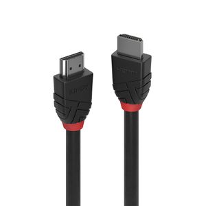 LINDY 36468 HDMI-kabel HDMI Aansluitkabel HDMI-A-stekker, HDMI-A-stekker 10.00 m Zwart 4K UHD