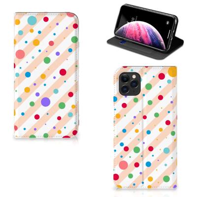 Apple iPhone 11 Pro Max | Hoesje met Magneet | Dots