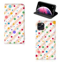 Apple iPhone 11 Pro Max | Hoesje met Magneet | Dots