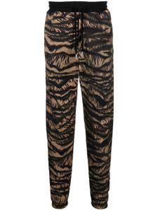 Roberto Cavalli pantalon de jogging à imprimé animalier - Tons neutres