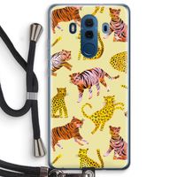 Cute Tigers and Leopards: Huawei Mate 10 Pro Transparant Hoesje met koord