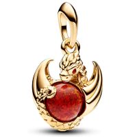 Pandora 762972C01 Hangbedel Game of Thrones Dragon Fire zilver goudkleurig-rood - thumbnail