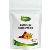 Luteïne + Astaxanthine + Zeaxanthine | 60 capsules | Sterk ⟹ Vitaminesperpost.nl - thumbnail