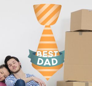 Beste papa sticker