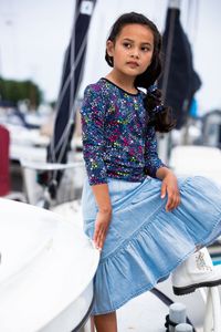 B.Nosy Meisjes maxi-rok - Free denim