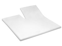Hoeslaken satijn topmatras enkele split | 160x210 | totaalBED | 2-persoons