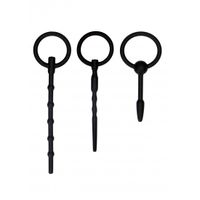 Urethral Sounding Plug Set - Black