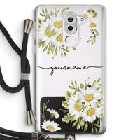 Daisies: Honor 6X Transparant Hoesje met koord Daisies: Honor 6X Transparant Hoesje met koord