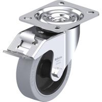 Blickle L-POEV 100G-FI-SG Zwenkwiel met rem Wieldiameter: 100 mm Draagvermogen (max.): 200 kg 1 stuk(s)