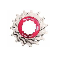 SunRace sluitring met kransjes 10v 11/13/15t zilver