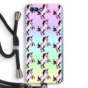 Musketon Unicorn: Honor 10 Transparant Hoesje met koord