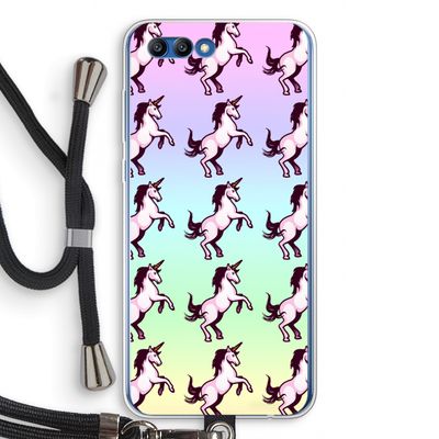Musketon Unicorn: Honor 10 Transparant Hoesje met koord