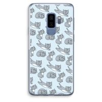 Poezen: Samsung Galaxy S9 Plus Transparant Hoesje