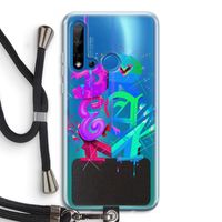 Dream: Huawei P20 Lite (2019) Transparant Hoesje met koord