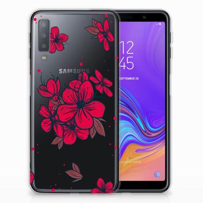 Samsung Galaxy A7 (2018) | TPU Case | Blossom Red