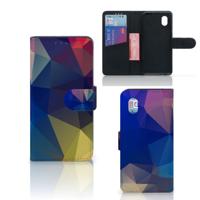 Alcatel 1B (2020) | Book Case | Polygon Dark