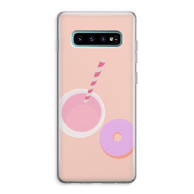 Donut: Samsung Galaxy S10 Plus Transparant Hoesje