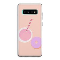 Donut: Samsung Galaxy S10 Plus Transparant Hoesje