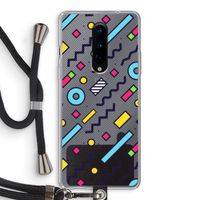 8-bit N°8: OnePlus 8 Transparant Hoesje met koord