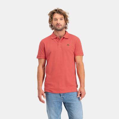 Polo Piqué Heren | Burned Red | M