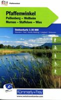 Wandelkaart 28 Outdoorkarte Pfaffenwinkel | Kümmerly & Frey