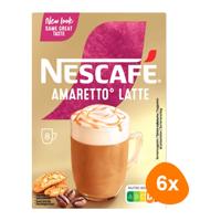 Nescafé - Gold Amaretto Latte - 6x 8 zakjes