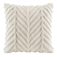 Leen Bakker - Sierkussen Boas - Off White - 45x45 Cm - Katoen - Wit