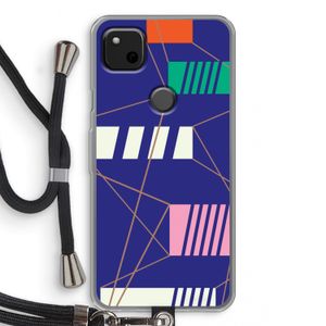 Gestalte 5: Pixel 4a Transparant Hoesje met koord