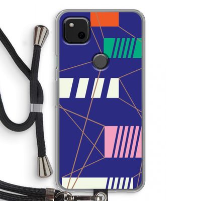 Gestalte 5: Pixel 4a Transparant Hoesje met koord
