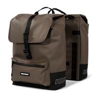 Urbanproof tas double cargo up recycle 38l bruin