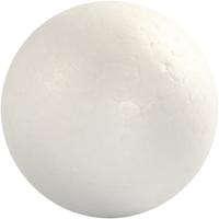 Creativ Company Ballen, d 6 cm, wit, 5 stuk/ 1 doos