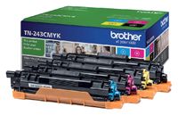 Tonercartridge Brother TN-243 zwart + 3 kleuren - thumbnail