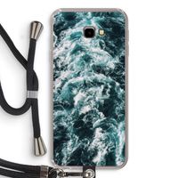 Zee golf: Samsung Galaxy J4 Plus Transparant Hoesje met koord
