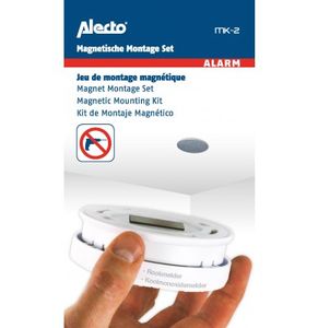 Alecto MK-2 Magnetische Montageset voor Rook- en Koolmonixidemelders