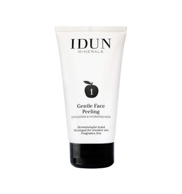 Skincare gentle face peeling