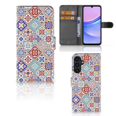 Samsung Galaxy A15 | Bookcase | Tiles Color