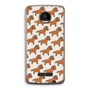 Pony: Motorola Moto Z Force Transparant Hoesje