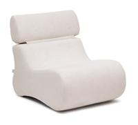 Kave Home Fauteuil 'Club' Chenille, kleur Naturel