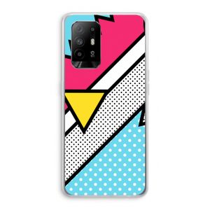 Pop Art #3: Oppo A95 5G Transparant Hoesje
