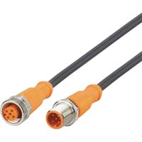 ifm Electronic EVC059 Verbindingskabel Aantal polen (sensoren): 5, 5 Stekker, recht, Bus, recht 5 m 1 stuk(s)