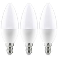 Paulmann 28538 LED-lamp Energielabel F (A - G) E14 5.5 W Warmwit (Ø x h) 35 mm x 100 mm 3 stuk(s) - thumbnail