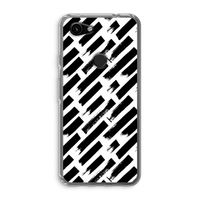 Zwarte vegen: Google Pixel 3a Transparant Hoesje