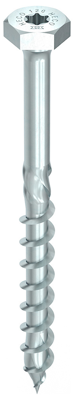 Heco Topix-plus 10,0 x 140, combi 6kt kop + T-40 dd verz; 50 stuks - HC61504