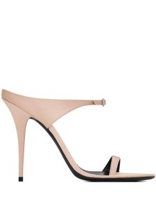 Saint Laurent sandales Dive 110 mm en cuir - Tons neutres