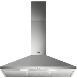 AEG DKB2930M 420 m³/uur Muurmontage Zilver D