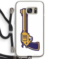 Pew Pew Pew: Samsung Galaxy S7 Transparant Hoesje met koord